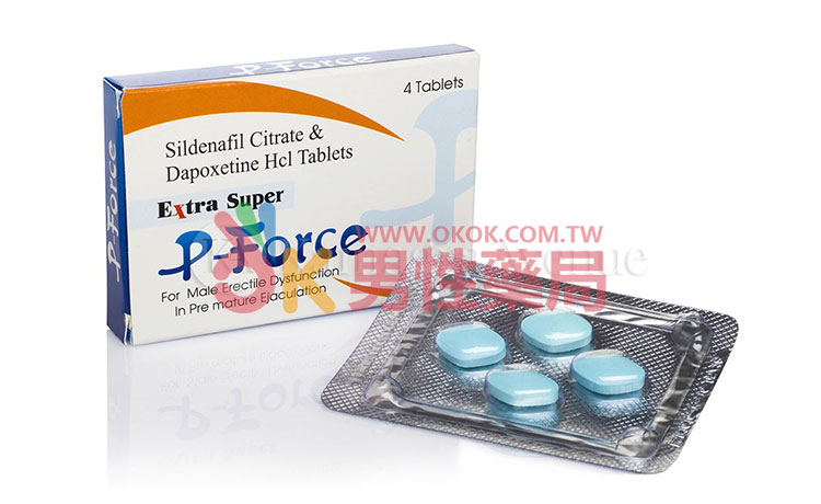 印度雙效超級威而鋼Extra P-Force 4粒